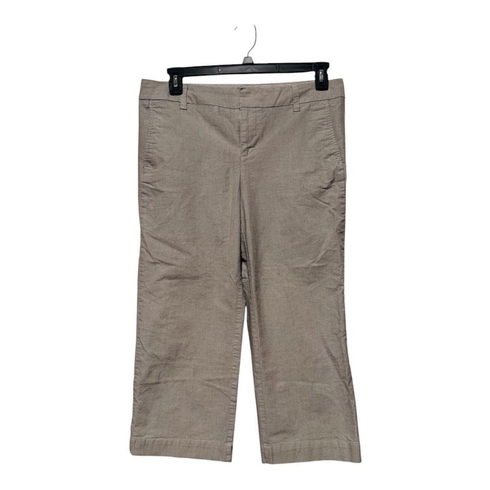 Gray Straight-Leg Dress Pants by Gap